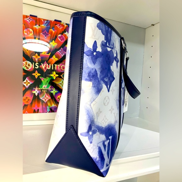 Louis Vuitton Tote Limited Edition Monogram Watercolor Canvas GM - Picture 2 of 9